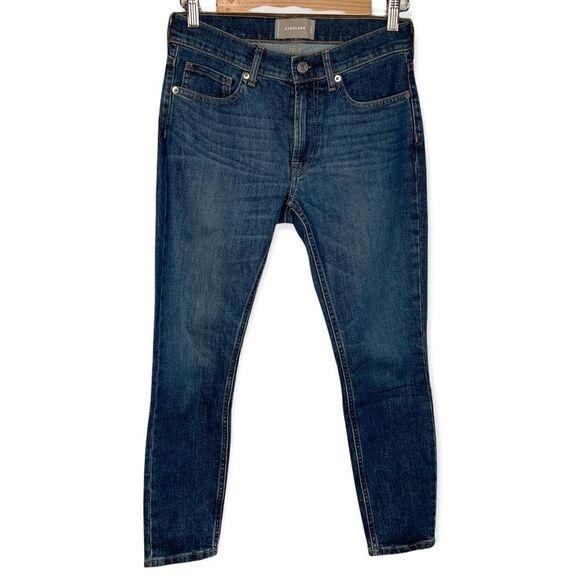 Everlane Hi Rise Skinny Medium Wash Size 26 Ankle Denim Jean (C13) - Picture 1 of 11